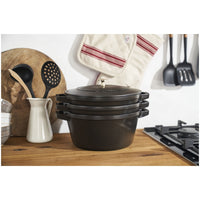 Staub Stackable Set Pentole In Ghisa - Set 3 Pz