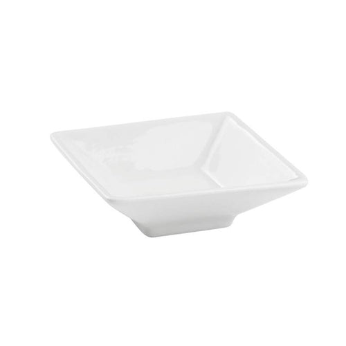 8X8 Cm Paderno Finger Food Mini Piattino In Porcellana