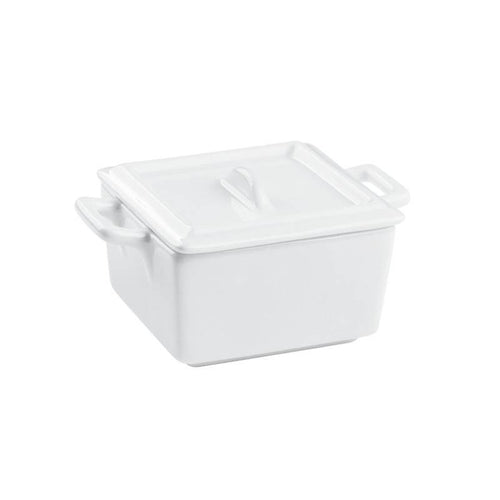 9X3 6 Cm Paderno Finger Food Mini Casseruola In Porcellana