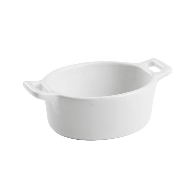 10 5X7 Cm Paderno Finger Food Mini Casseruola In Porcellana