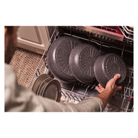 Ballarini Torre Set Padelle e Casseruole Antiaderente Ceramico In Alluminio Con Manico Rimovibile - Set 4 Pz