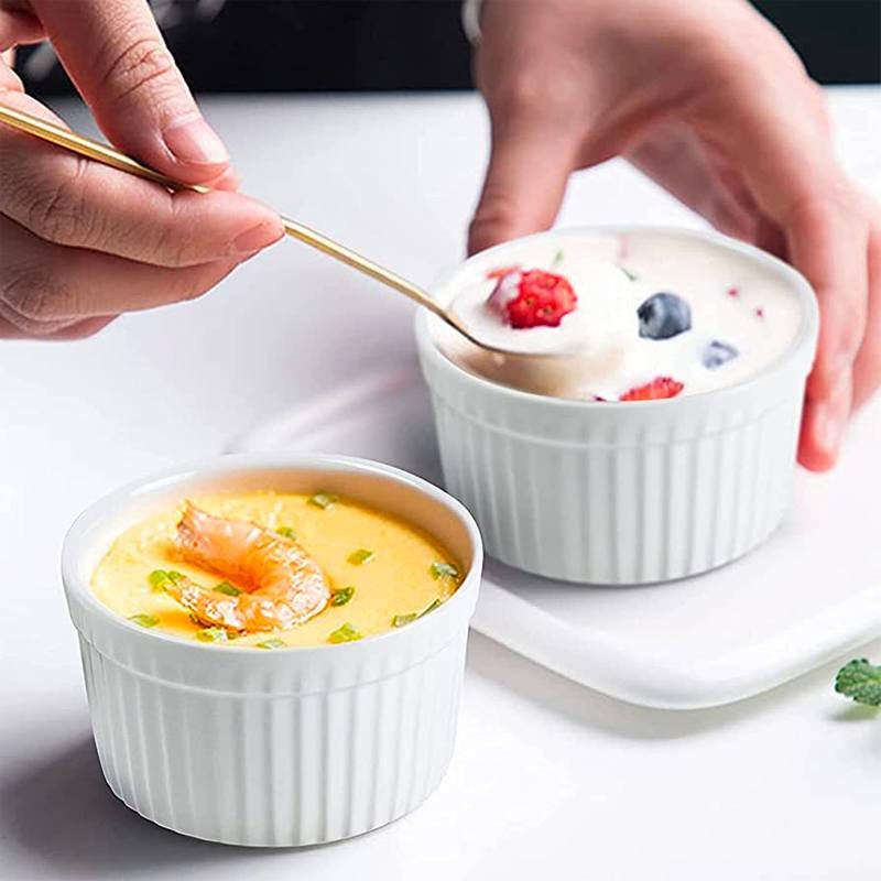 8 Cm Paderno Finger Food Ramequin In Porcellana
