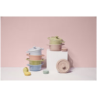 10 cm - Staub Ceramique Mini Cocotte Rotonda In Ceramica - Set 6 Pz