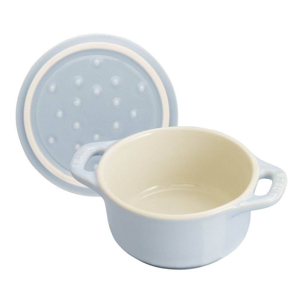 10 cm - Staub Ceramique Mini Cocotte Rotonda In Ceramica - Set 6 Pz