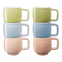 10 cl - Staub Ceramique Tazzina Caffè In Ceramica - Set 6 Pz