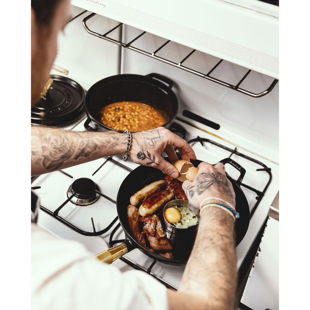 24 cm - Staub La Cocotte Buster + Punch Casseruola Cocotte Rotonda In Ghisa
