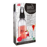 1 Litro Paderno Twist N Sparkle Sifone Soda In Acciaio Inox