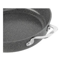 28 cm - Ballarini Salina Ceramic Tegame Basso Antiaderente Con Coperchio In Alluminio