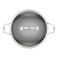28 cm - Ballarini Salina Ceramic Tegame Basso Antiaderente Con Coperchio In Alluminio