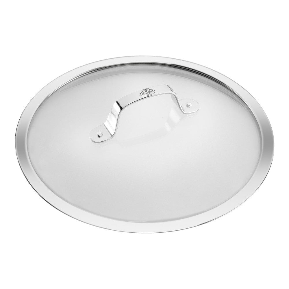 28 cm - Ballarini Salina Ceramic Tegame Basso Antiaderente Con Coperchio In Alluminio