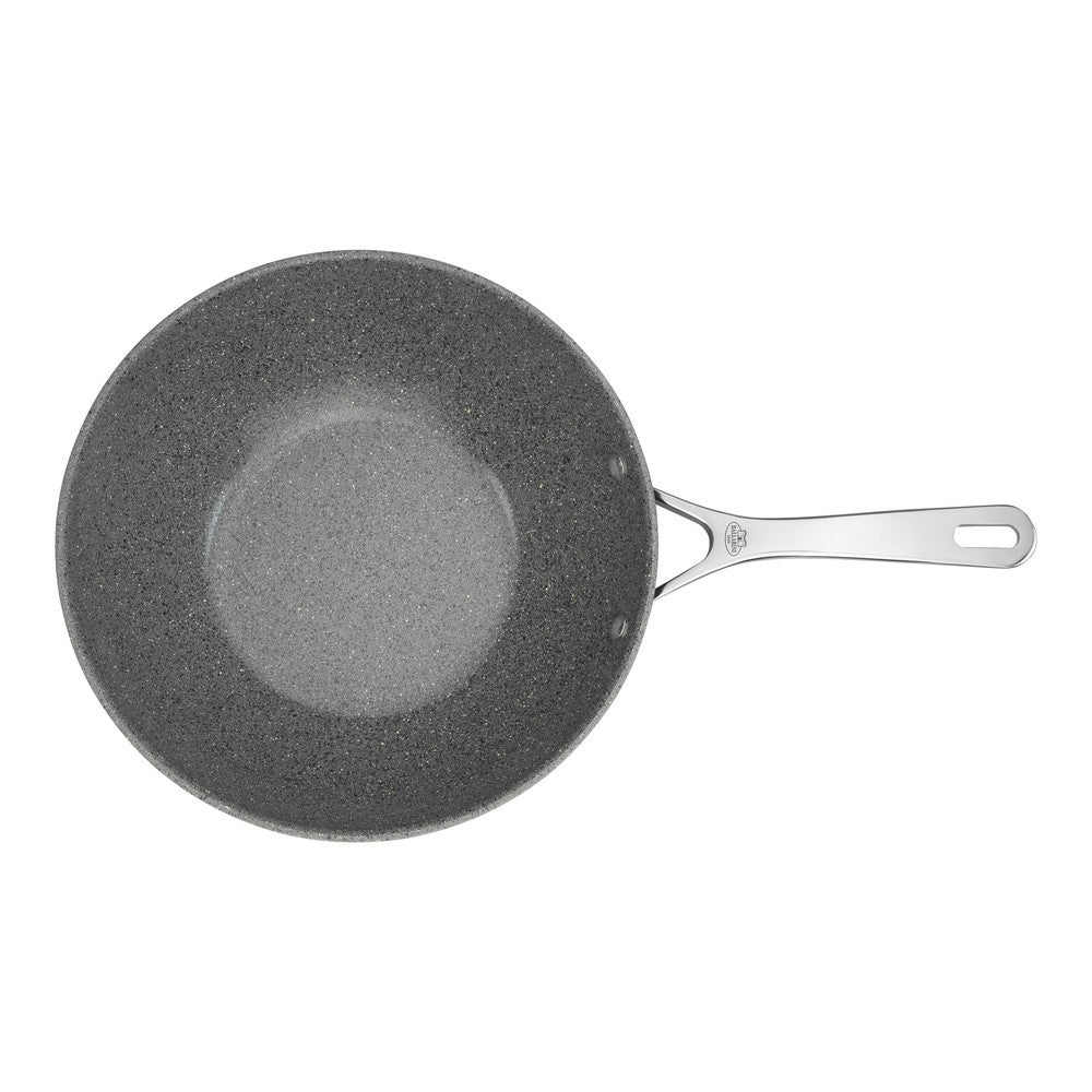 30 cm - Ballarini Salina Ceramic Wok Antiaderente In Alluminio