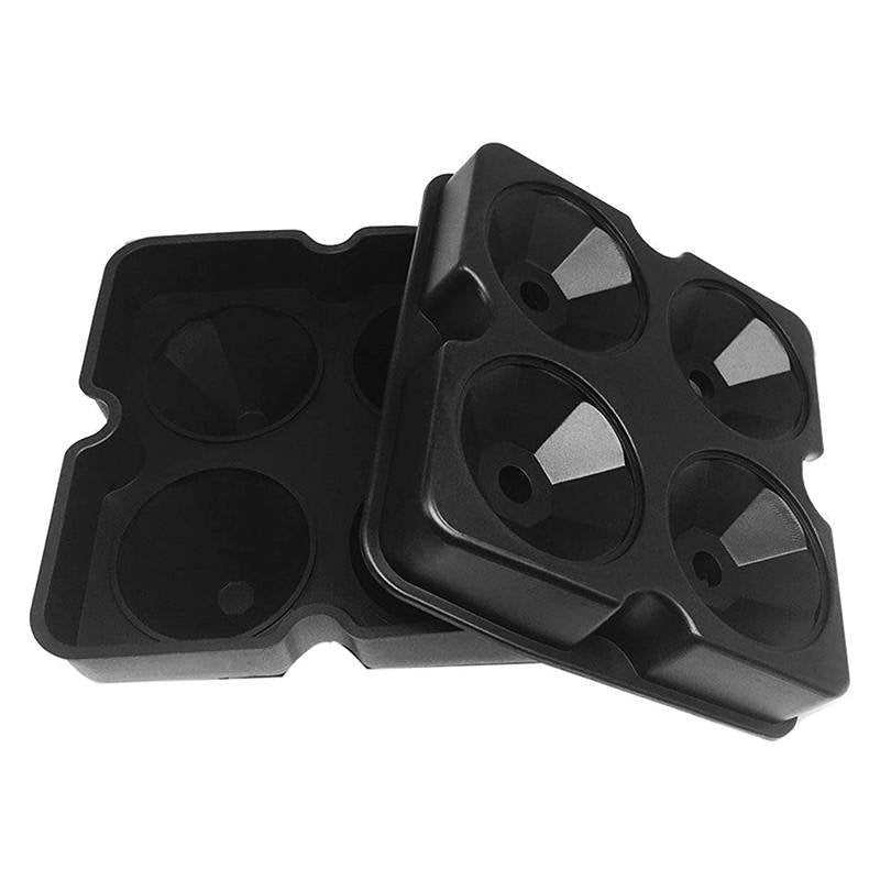 4 Forme Paderno Stampo Diamante Ghiaccio In Silicone