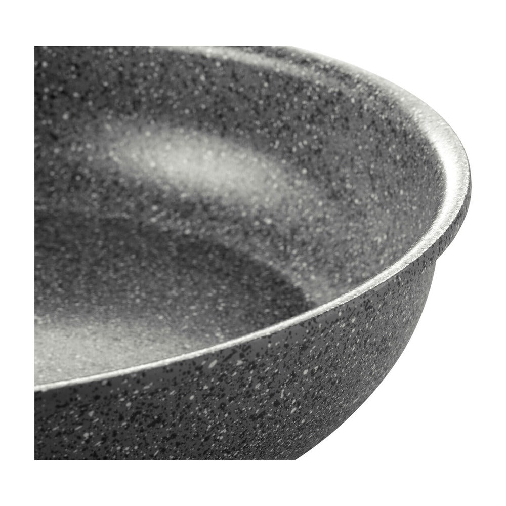 Ballarini Torre Set Padelle e Casseruole Antiaderente Ceramico In Alluminio Con Manico Rimovibile e Coperchi - Set 7 Pz