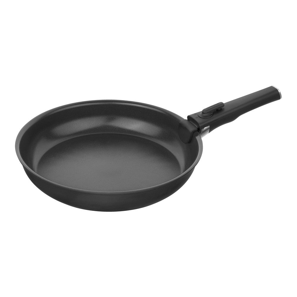 Zwilling Unlock Ceramic Titanium Set Padelle Impilabili Con Manico Rimovibile In Alluminio - Set 4 Pz