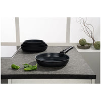 Zwilling Unlock Ceramic Titanium Set Padelle Impilabili Con Manico Rimovibile In Alluminio - Set 4 Pz