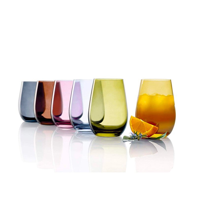 46 5 Cl Stolzle Lausitz Elements Bicchiere Acqua In Vetro Set 6 Pezzi
