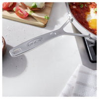 Demeyere Industry NanoTouch Padella Bassa Antiaderente In Acciaio Inox 18/10