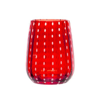 36 Cl Perlage Bicchiere Acqua In Vetro Set 6 Pezzi