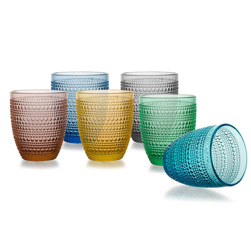 32 5 Cl Luxury Bicchiere Acqua In Vetro Set 6 Pz