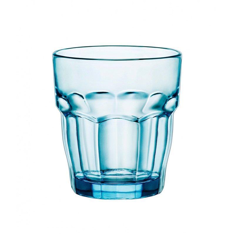 27 Cl Bormioli Rocco Rock Bar Bicchiere Acqua In Vetro Set 6 Pezzi
