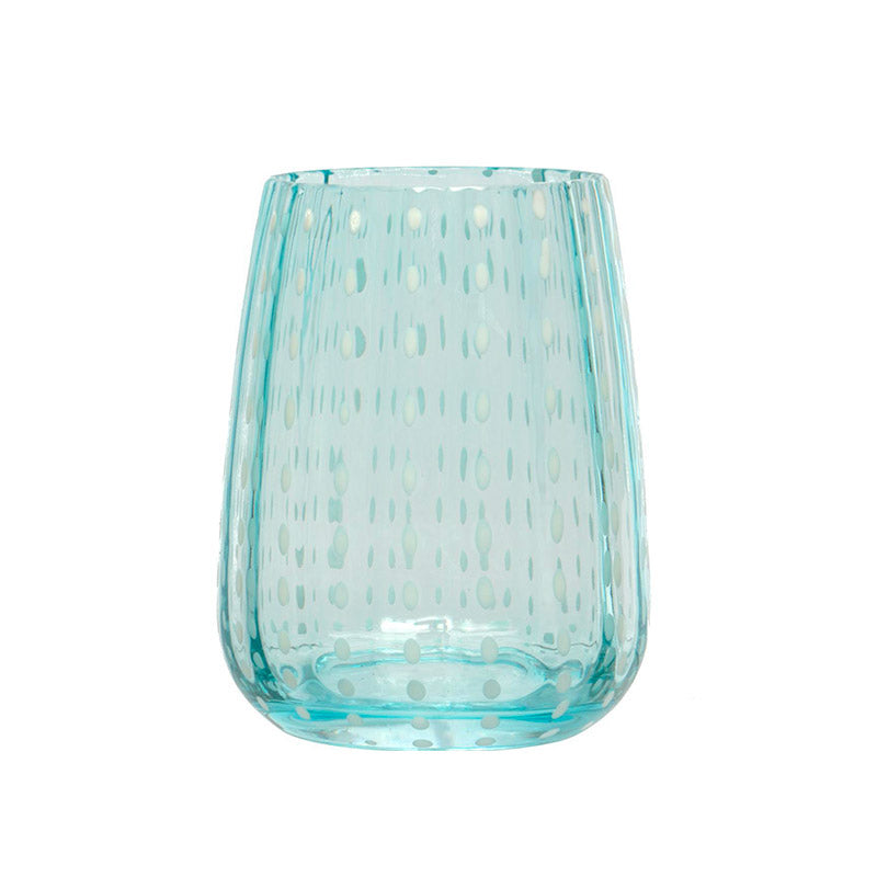 36 Cl Perlage Bicchiere Acqua In Vetro Set 6 Pezzi