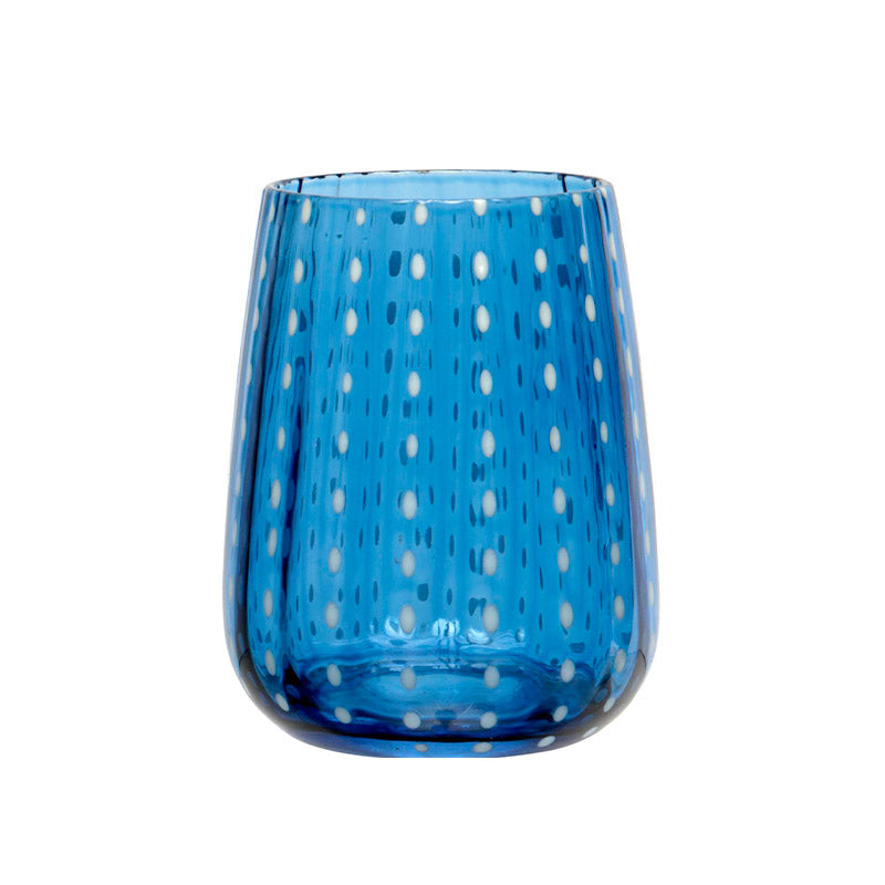 36 Cl Perlage Bicchiere Acqua In Vetro Set 6 Pezzi