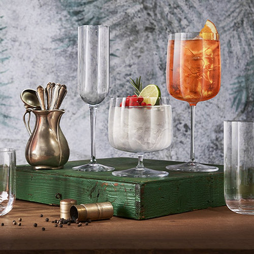50 Cl Bormioli Luigi Jazz Bicchiere Rum In Vetro Set 4 Pezzi