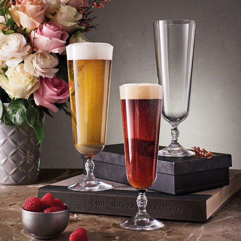 28 Cl Bormioli Rocco Bartender Calice Birra In Vetro Set 6 Pezzi