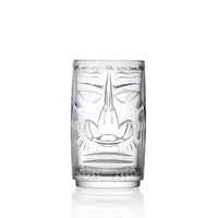 46 Cl Rcr Tiki Bicchiere Bibita In Vetro Set 4 Pezzi