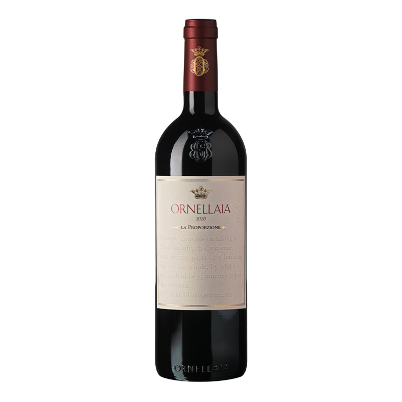 Ornellaia La Proporzione Bolgheri Superiore Doc 2020 Cantina Ornellaia Set 6 Bottiglie In Cassetta Legno