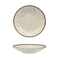 30 Cm Lioness Cromya Cream Piatto Fondo In Porcellana