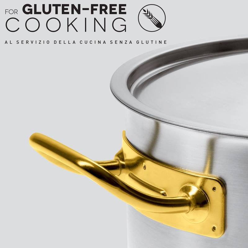 Paderno Serie 2000 Pentola Alta Gluten Free In Acciaio Inox