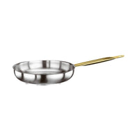Paderno Serie 2000 Padella Con Manico Gluten Free In Acciaio Inox