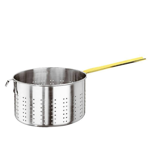 20 cm - Paderno Serie 2000 Colapasta Con Manico  Gluten Free In Acciaio Inox