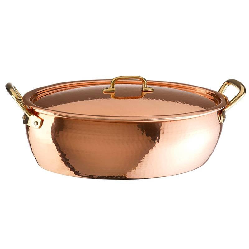 38X25 Cm Paderno Serie 15300 Casseruola In Rame