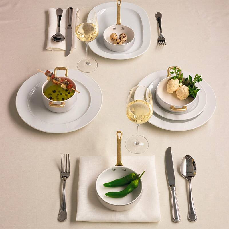 10 Cm Paderno Miniature Mini Casseruola Alta In Alluminio Con Manici In Ottone