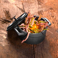 10 Cm Paderno Cast Iron Cookware Casseruola In Ghisa