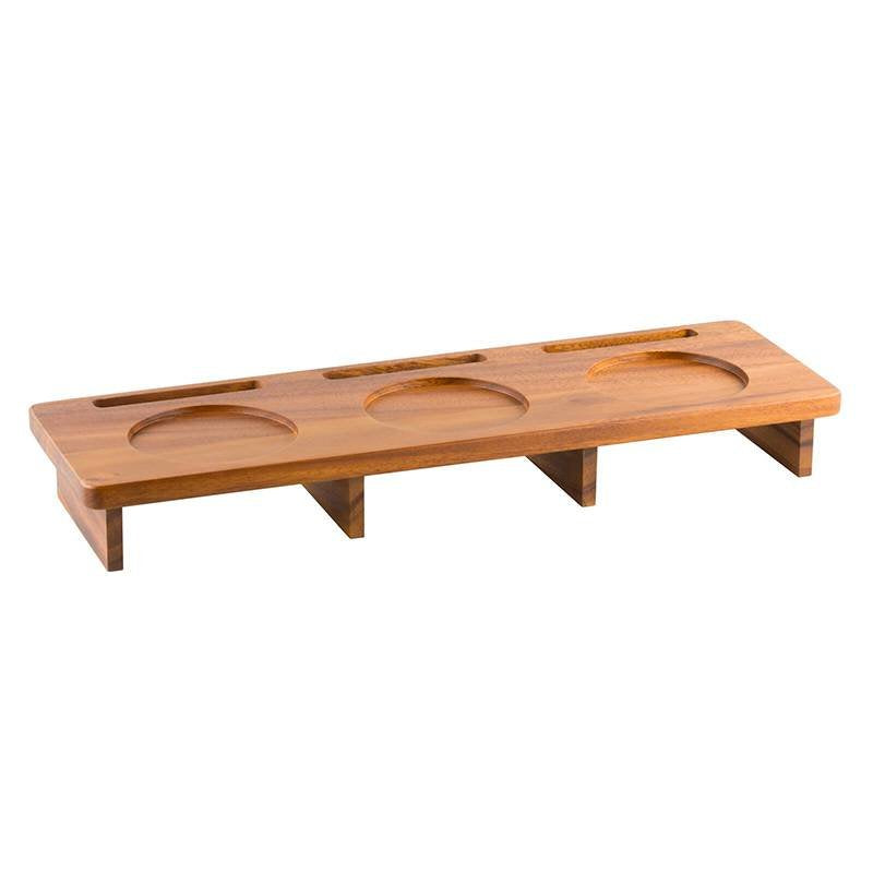 Paderno Supporto Casseruola Per 3 Casseruoline In Legno