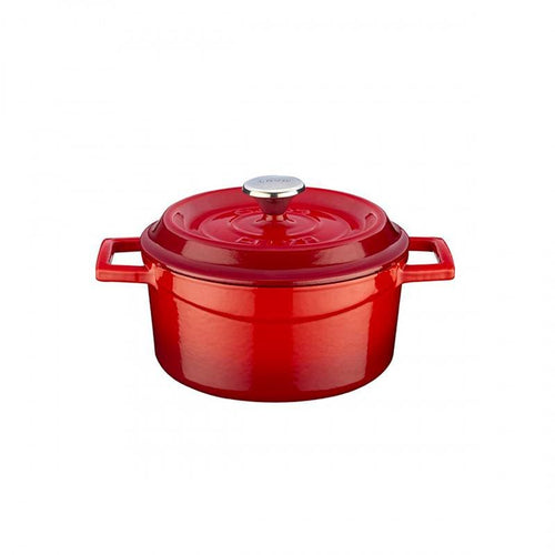 16 Cm Paderno Casseruola Rotonda In Ghisa Smaltata