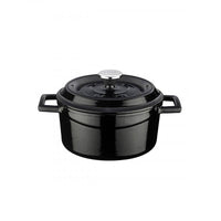 16 Cm Paderno Casseruola Rotonda In Ghisa Smaltata