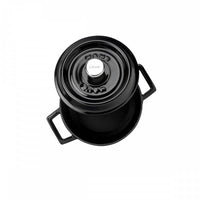 16 Cm Paderno Casseruola Rotonda In Ghisa Smaltata