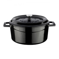 24 Cm Paderno Casseruola Rotonda In Ghisa Smaltata