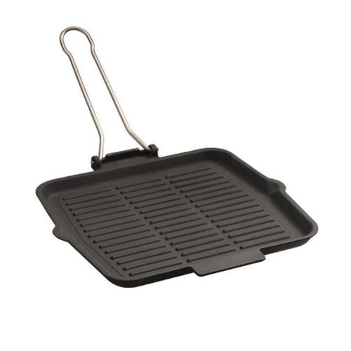 24X24 Cm Paderno Bistecchiera Grill Quadrata In Ghisa Smaltata