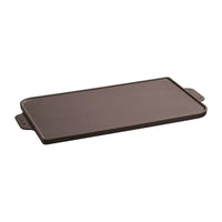26X47 Cm Paderno Bistecchiera Grill Rettangolare In Ghisa Smaltata Reversibile
