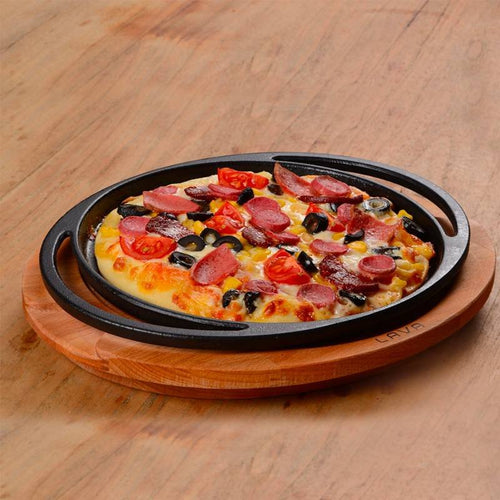 20 Cm Paderno Cast Iron Cookware Piatto Pizza In Ghisa