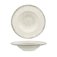 27 5 Cm Lace Piatto Pasta In Stoneware Set 4 Pz