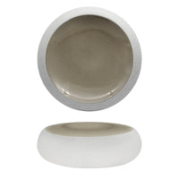 27 Cm Genesys Evo Piatto Presentazione Rotondo In Porcellana Set 2 Pz
