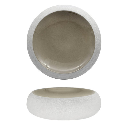 27 Cm Genesys Evo Piatto Presentazione Rotondo In Porcellana Set 2 Pz