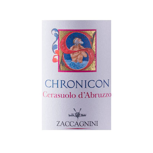 Chronicon Cerasuolo D Abruzzo Doc 2021 Cantina Zaccagnini Set 6 Bottiglie