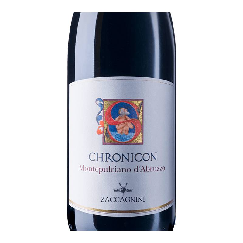 Chronicon Montepulciano D Abruzzo Doc 2019 Cantina Zaccagnini Set 6 Bottiglie
